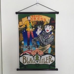 NWT Black Butler Scroll Poster